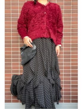 猫山さん（レディース・161cm）の冬コーディネート