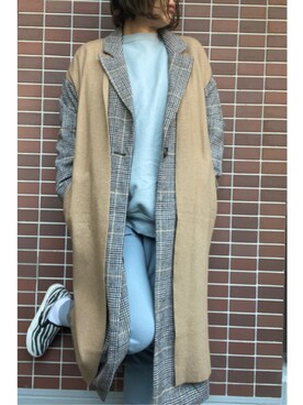 チェスターコートを使った しまむら の人気ファッションコーディネート Wear