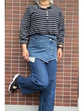 猫山さん(レディース・161cm)の春コーディネート
