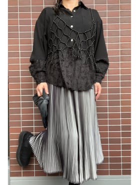 猫山さん(レディース・161cm)の春コーディネート