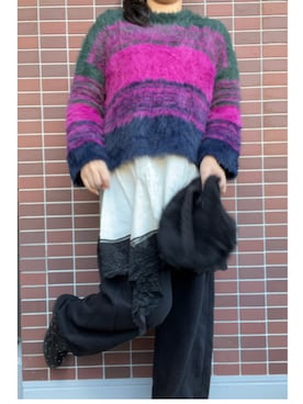 猫山さん(レディース・161cm)の冬コーディネート