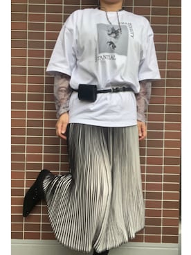「ポインテッドトゥ」｜猫山さん（レディース・161cm）の春コーディネート