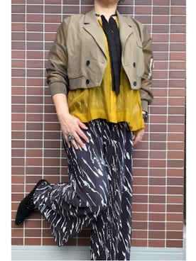 猫山さん(レディース・161cm)の春コーディネート