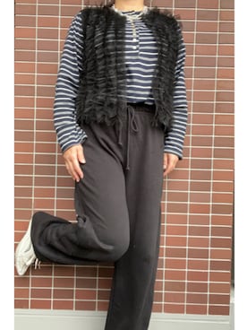 「COQULE（コクレ）のアイテム」を使った、猫山さん（レディース・161cm）の春コーディネート