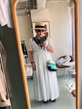 猫山さん（レディース・161cm）の夏コーディネート