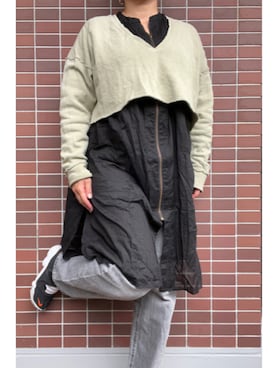 「アイテム（その他シューズ）」を使った、猫山さん（レディース・161cm）の秋コーディネート