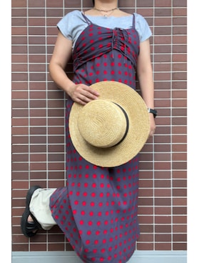 「Honeys（ハニーズ）のアイテム」を使った、猫山さん（レディース・161cm）の秋コーディネート