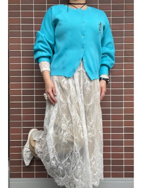 「しまむら（シマムラ）のアイテム」を使った、猫山さん（レディース・161cm）の春コーディネート