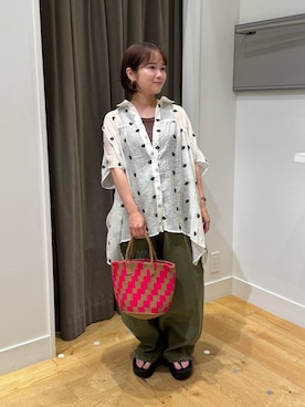「ROSE BUD（ローズバッド）のアイテム」を使った、tsuzukiさん（レディース・145cm）の夏コーディネート