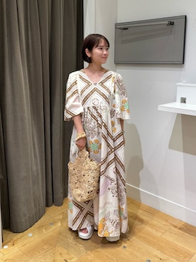 「HLAADA（フラーダ）のアイテム」を使った、tsuzukiさん（レディース・145cm）の夏コーディネート