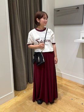 「ROSE BUD（ローズバッド）のアイテム」を使った、tsuzukiさん（レディース・145cm）の夏コーディネート
