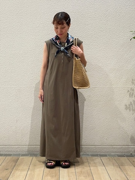 本橋さん(レディース・154cm)の夏コーディネート