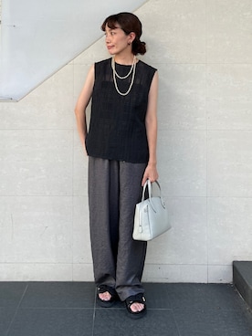 本橋さん（レディース・154cm）の夏コーディネート