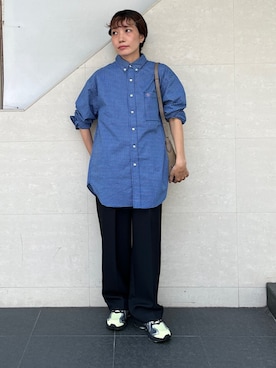 本橋さん(レディース・154cm)の夏コーディネート