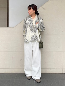 本橋さん(レディース・154cm)の春コーディネート