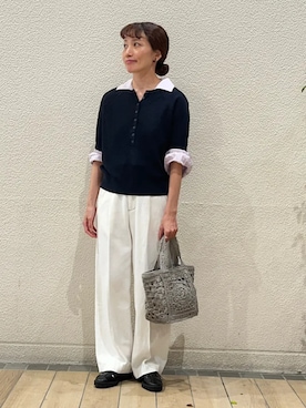 本橋さん(レディース・154cm)の夏コーディネート