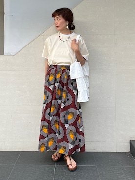 本橋さん(レディース・154cm)の夏コーディネート