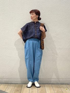 本橋さん（レディース・154cm）の夏コーディネート