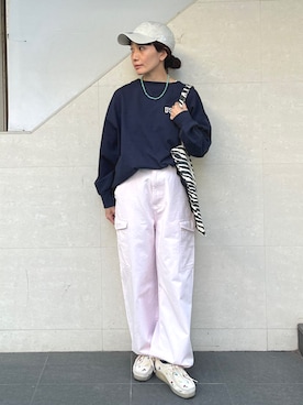 本橋さん（レディース・154cm）の春コーディネート