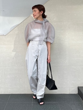 本橋さん（レディース・154cm）の夏コーディネート