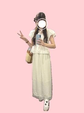 「idem（イデム）のアイテム」を使った、yunaさん（レディース・163cm）の夏コーディネート
