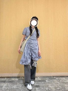 「idem（イデム）のアイテム」を使った、yunaさん（レディース・163cm）の春コーディネート