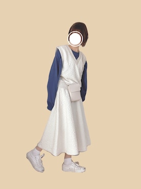 yunaさん（レディース・163cm）の春コーディネート