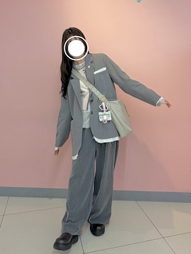 「idem（イデム）のアイテム（バッグ）」を使った、yunaさん（レディース・163cm）の春コーディネート