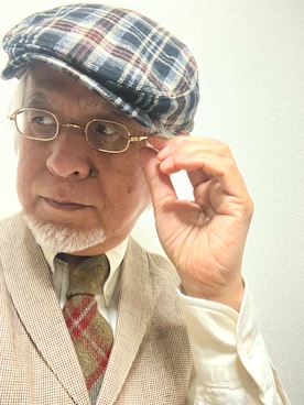 「Lunor（ルノア）のアイテム」を使った、しまうまおじさんさん（メンズ・165cm）の春コーディネート