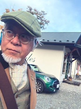 「アイテム（トップス）」を使った、しまうまおじさんさん（メンズ・165cm・70代）の秋コーディネート