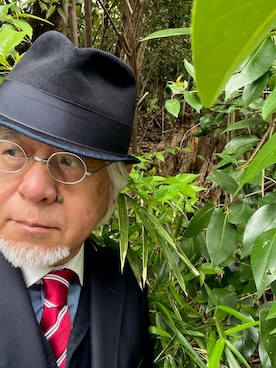 「アイテム（スーツセット）」を使った、しまうまおじさんさん（メンズ・165cm）の春コーディネート