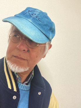 「アイテム（スタジャン）」を使った、しまうまおじさんさん（メンズ・165cm）の秋コーディネート