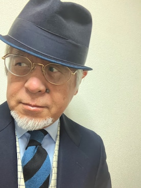 「HAVERSACK（ハバーザック）のアイテム」を使った、しまうまおじさんさん（メンズ・165cm）の冬コーディネート