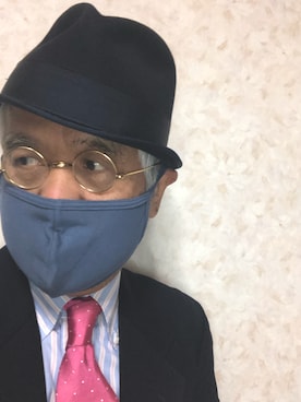 「アイテム（スーツセット）」を使った、しまうまおじさんさん（メンズ・165cm）の冬コーディネート