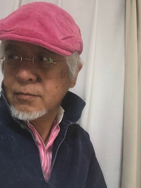 「アイテム（カバーオール）」を使った、しまうまおじさんさん（メンズ・165cm）の夏コーディネート