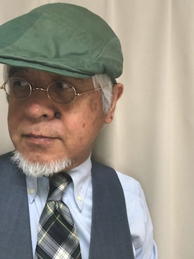 「ROBERT FRASER（ロバートフレイザー）のアイテム」を使った、しまうまおじさんさん（メンズ・165cm）の秋コーディネート