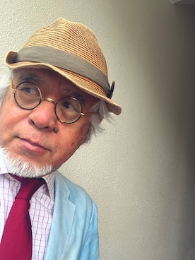 「CAMINANDO（カミナンド）のアイテム（シャツ/ブラウス）」を使った、しまうまおじさんさん（メンズ・165cm・70代）の夏コーディネート