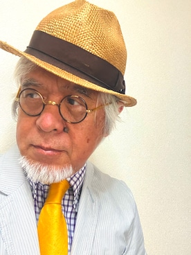 「Tricker's（トリッカーズ）のアイテム」を使った、しまうまおじさんさん（メンズ・165cm）の夏コーディネート