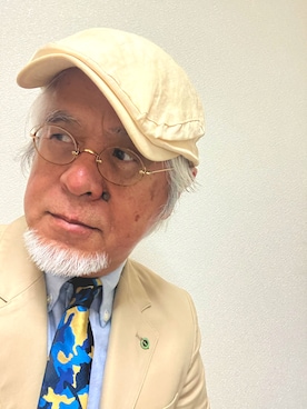 「POLO RALPH LAUREN（ポロ ラルフ ローレン）のアイテム（シャツ/ブラウス）」を使った、しまうまおじさんさん（メンズ・165cm・70代）の夏コーディネート