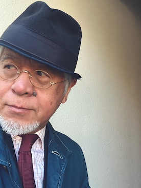 「アイテム（トップス）」を使った、しまうまおじさんさん（メンズ・165cm・70代）の冬コーディネート