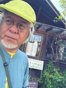 「アイテム（ハンチング/ベレー帽）」を使った、しまうまおじさんさん（メンズ・165cm）の秋コーディネート