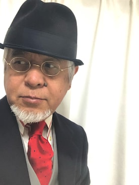「アイテム（スーツセット）」を使った、しまうまおじさんさん（メンズ・165cm）の冬コーディネート