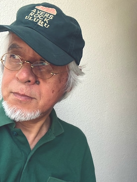 「キャップ」｜しまうまおじさんさん（メンズ・165cm・70代）の秋コーディネート