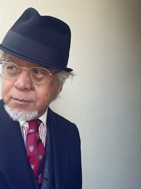 しまうまおじさんさん（メンズ・165cm・70代）の春コーディネート