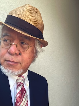 「アイテム（ジャケット/アウター）」を使った、しまうまおじさんさん（メンズ・165cm・70代）の夏コーディネート