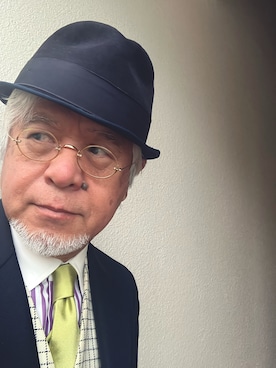 「アイテム（スーツセット）」を使った、しまうまおじさんさん（メンズ・165cm）の冬コーディネート