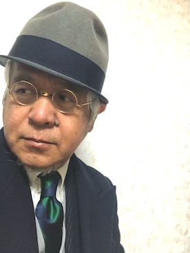 「AVON HOUSE（エーボンハウス）のアイテム」を使った、しまうまおじさんさん（メンズ・165cm）の春コーディネート