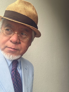「アイテム（テーラードジャケット）」を使った、しまうまおじさんさん（メンズ・165cm）の秋コーディネート