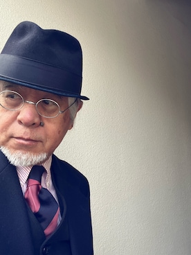 「Tricker's（トリッカーズ）のアイテム（シューズ）」を使った、しまうまおじさんさん（メンズ・165cm）の春コーディネート