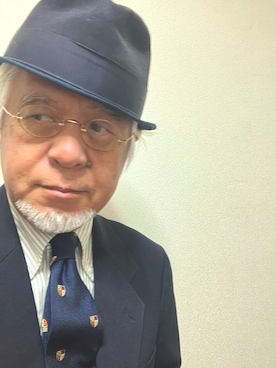 「アイテム（スーツセット）」を使った、しまうまおじさんさん（メンズ・165cm）の秋コーディネート